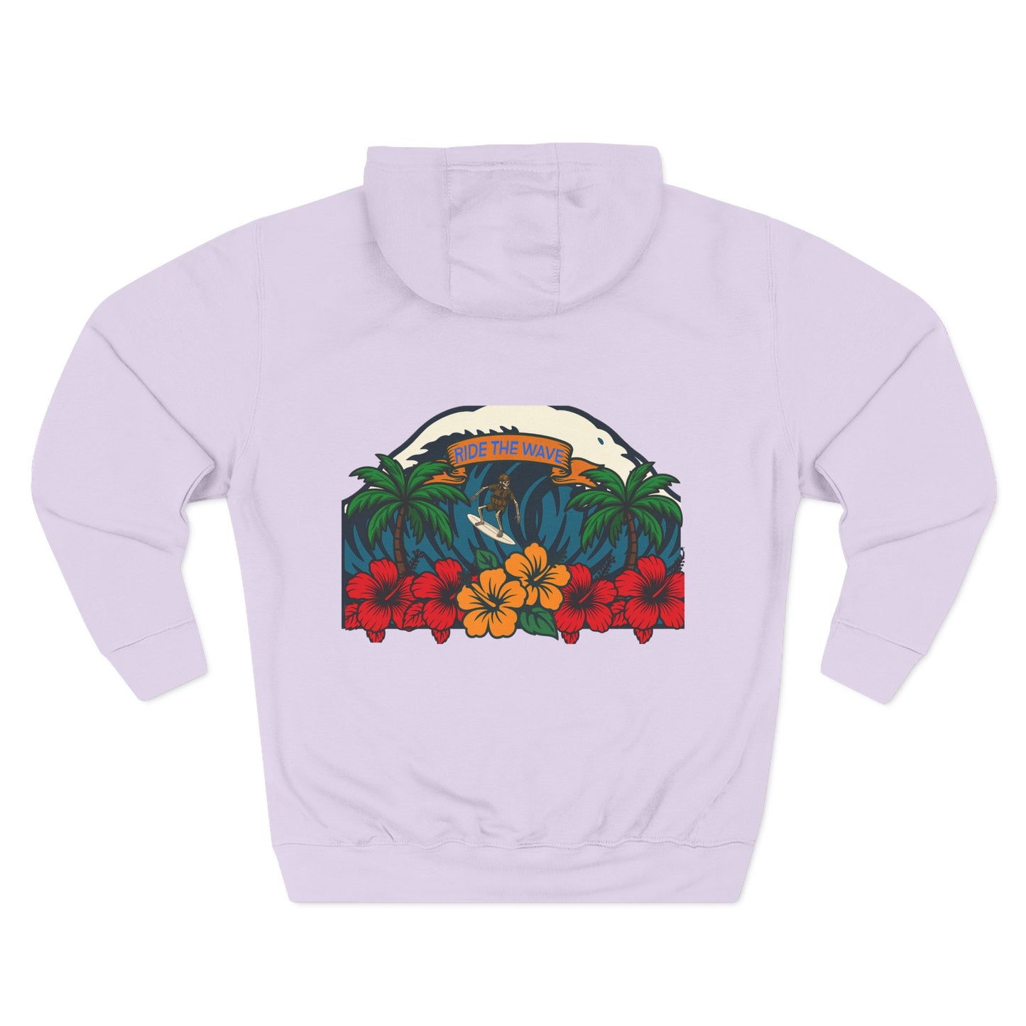 Fleece Hoodie - Ride The Wave