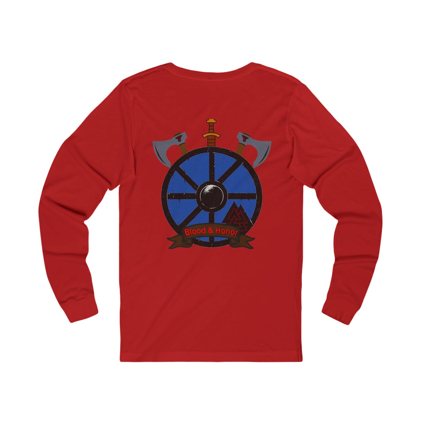 Viking Long Sleeve Tee - Blood and Honor Design