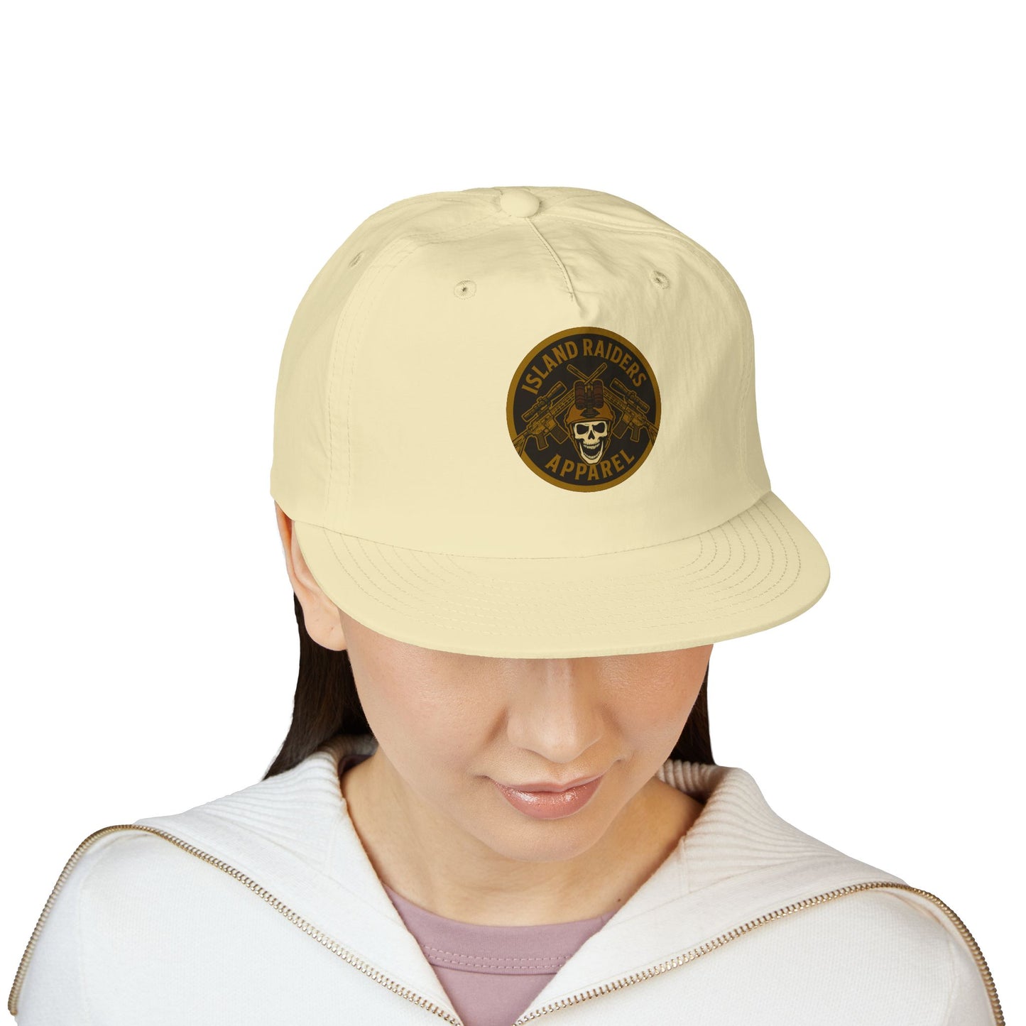 Island Raiders Surf Cap - Cool Beach Hat, Outdoors Adventure Gear, Gift for Surfers, Casual Style Cap, Summer Fun Accessory