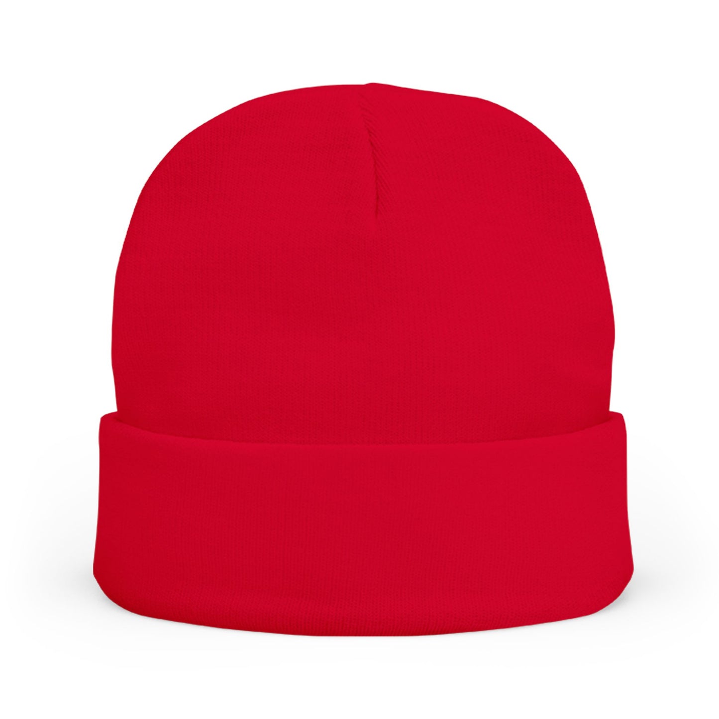 Cozy Knit Island Raiders Beanie with Embroidered Design, Winter Hat for Men and Women.