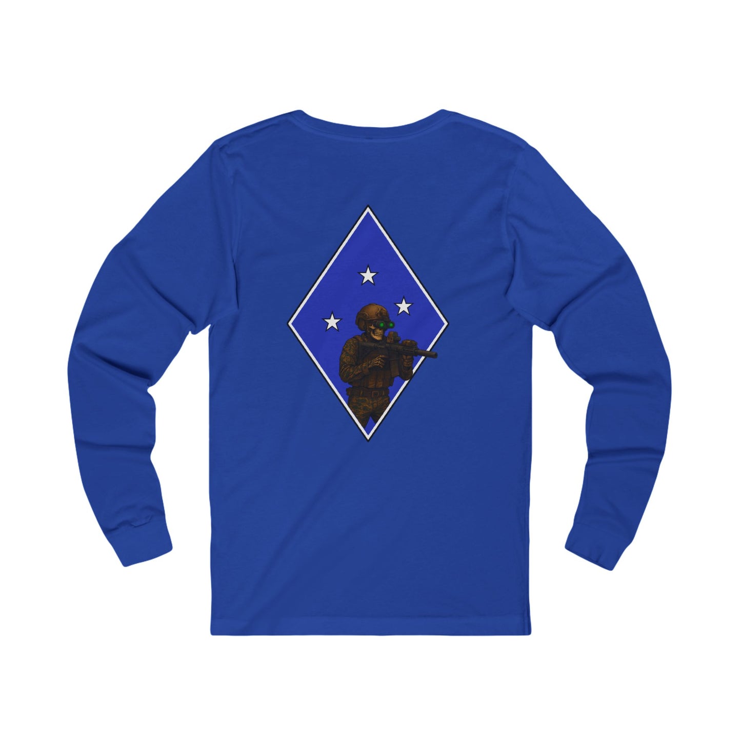 Blue Diamond Tactical Skeleton Long Sleeve Tee