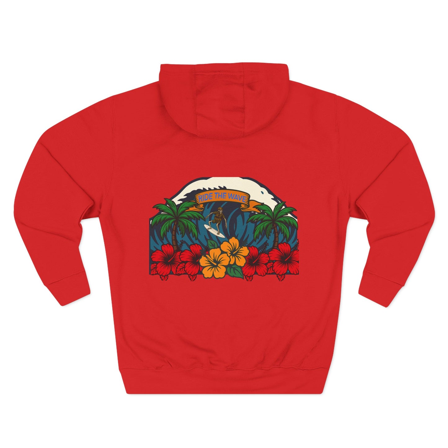 Fleece Hoodie - Ride The Wave