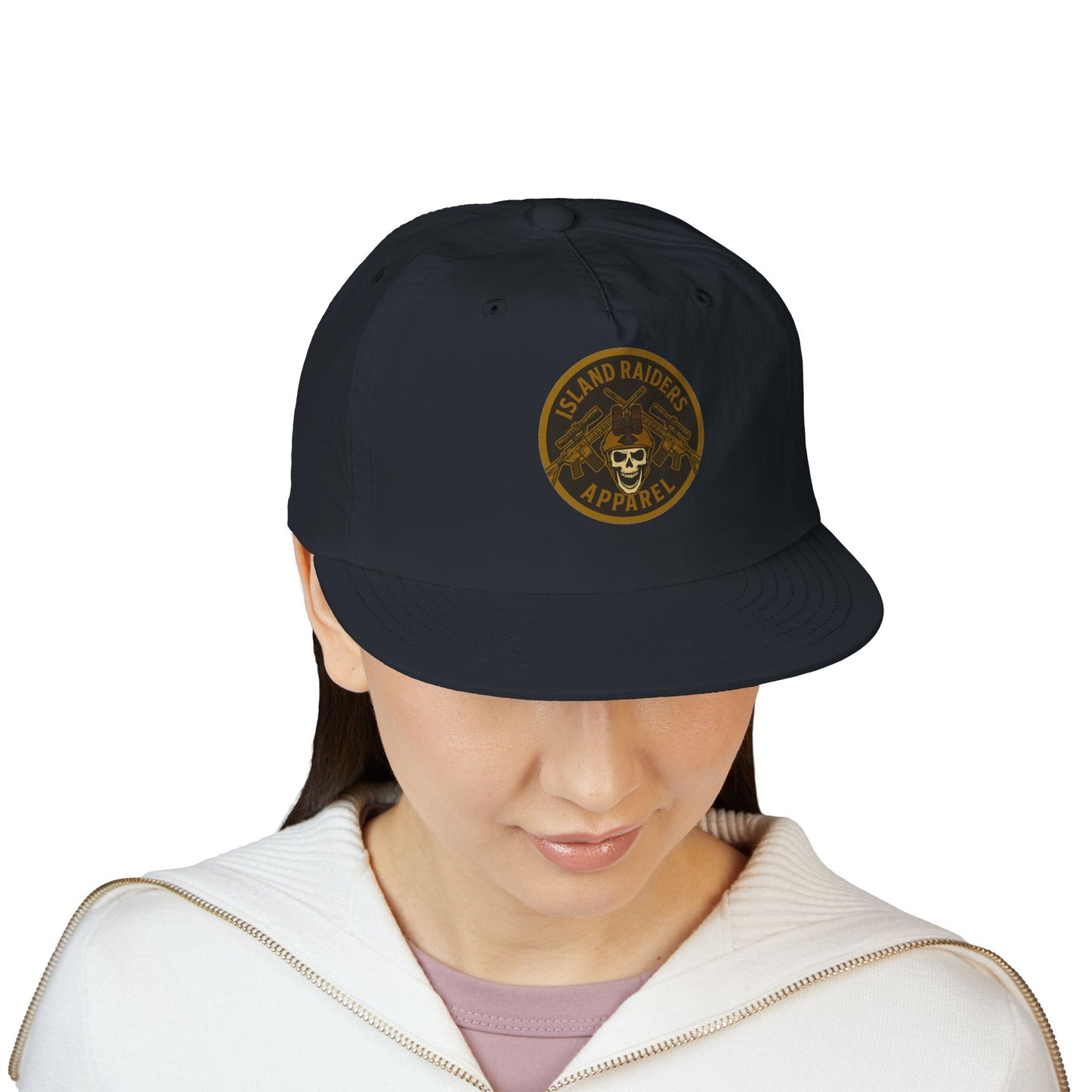 Island Raiders Surf Cap - Cool Beach Hat, Outdoors Adventure Gear, Gift for Surfers, Casual Style Cap, Summer Fun Accessory
