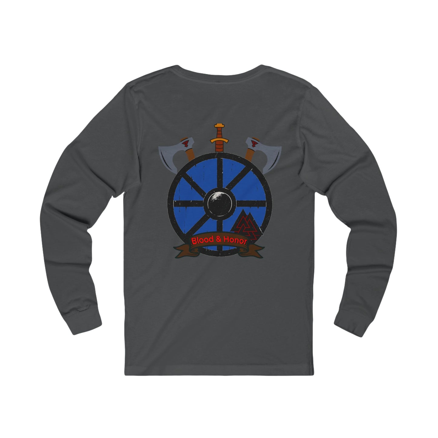 Viking Long Sleeve Tee - Blood and Honor Design