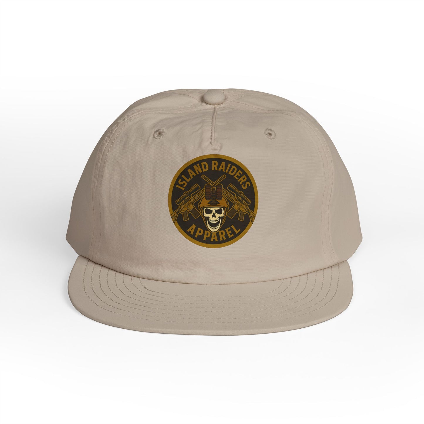 Island Raiders Surf Cap - Cool Beach Hat, Outdoors Adventure Gear, Gift for Surfers, Casual Style Cap, Summer Fun Accessory