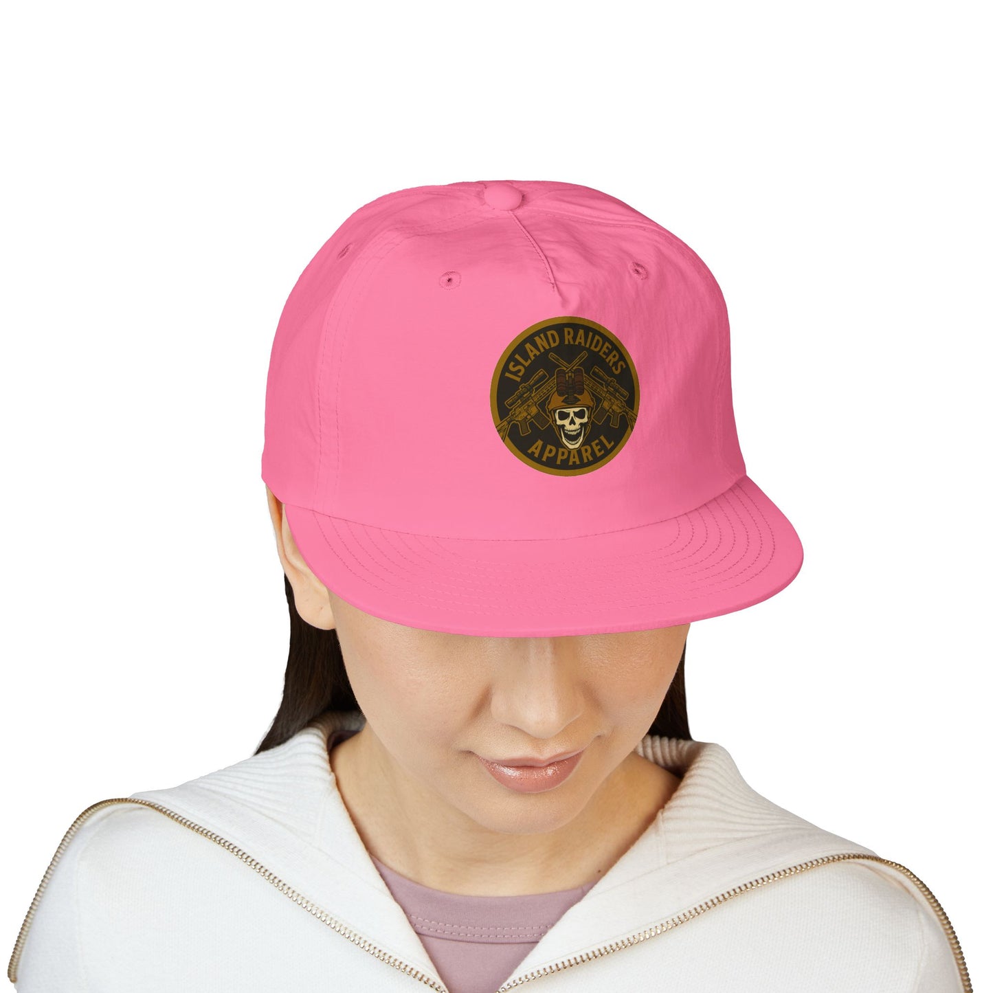 Island Raiders Surf Cap - Cool Beach Hat, Outdoors Adventure Gear, Gift for Surfers, Casual Style Cap, Summer Fun Accessory
