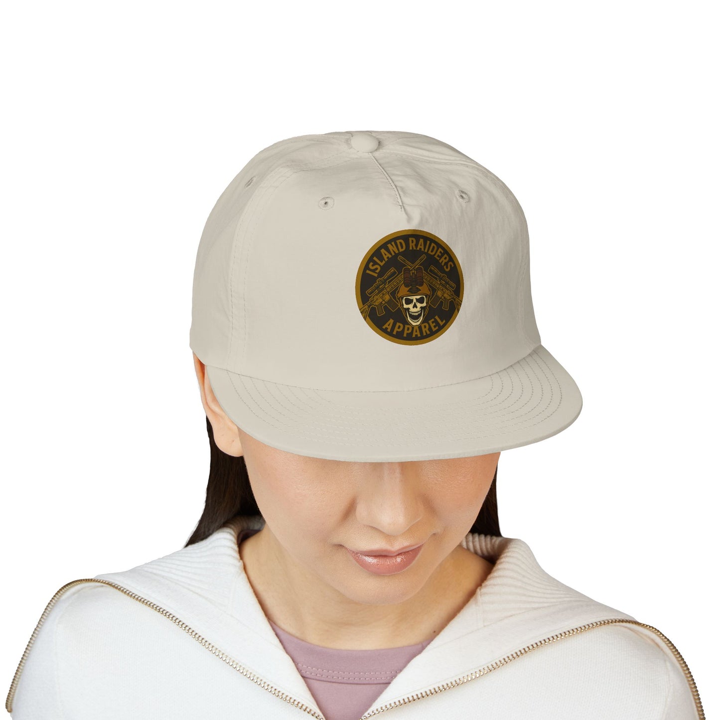 Island Raiders Surf Cap - Cool Beach Hat, Outdoors Adventure Gear, Gift for Surfers, Casual Style Cap, Summer Fun Accessory