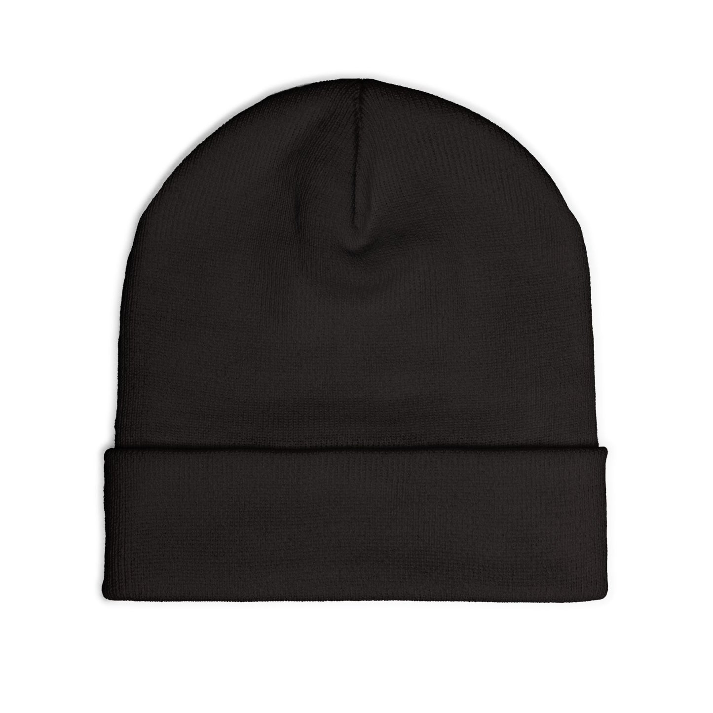 Cozy Knit Island Raiders Beanie with Embroidered Design, Winter Hat for Men and Women.