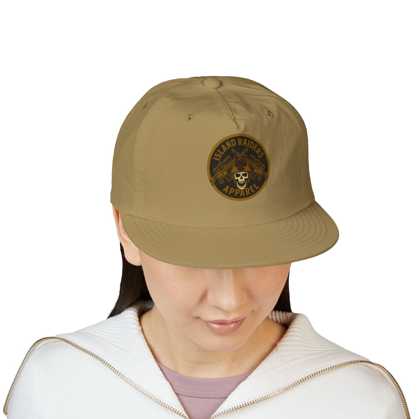 Island Raiders Surf Cap - Cool Beach Hat, Outdoors Adventure Gear, Gift for Surfers, Casual Style Cap, Summer Fun Accessory