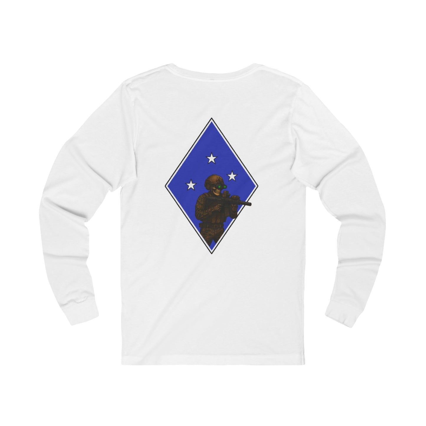 Blue Diamond Tactical Skeleton Long Sleeve Tee