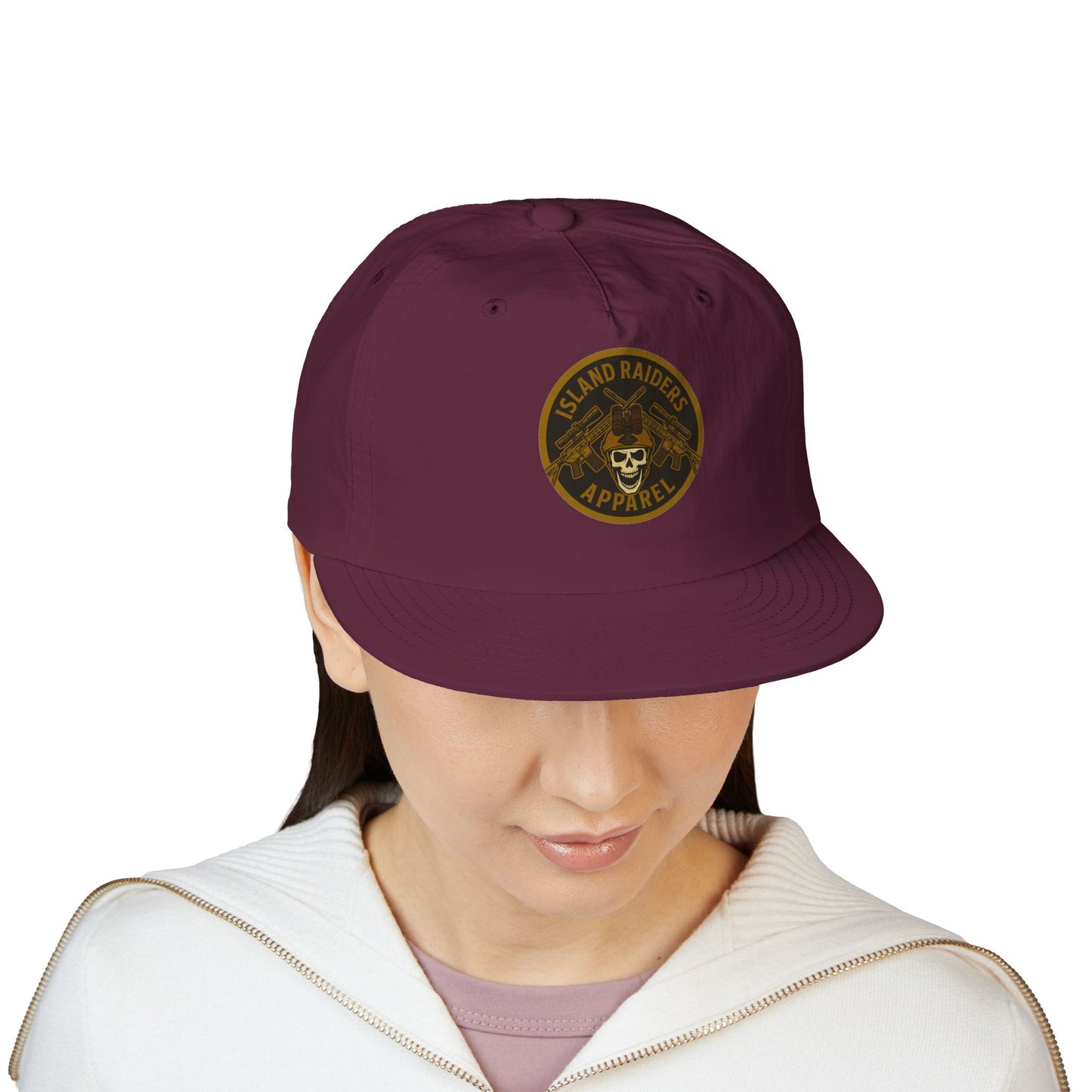 Island Raiders Surf Cap - Cool Beach Hat, Outdoors Adventure Gear, Gift for Surfers, Casual Style Cap, Summer Fun Accessory
