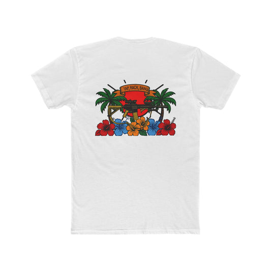 Cotton Crew Tee - Tap Rack Bang Design