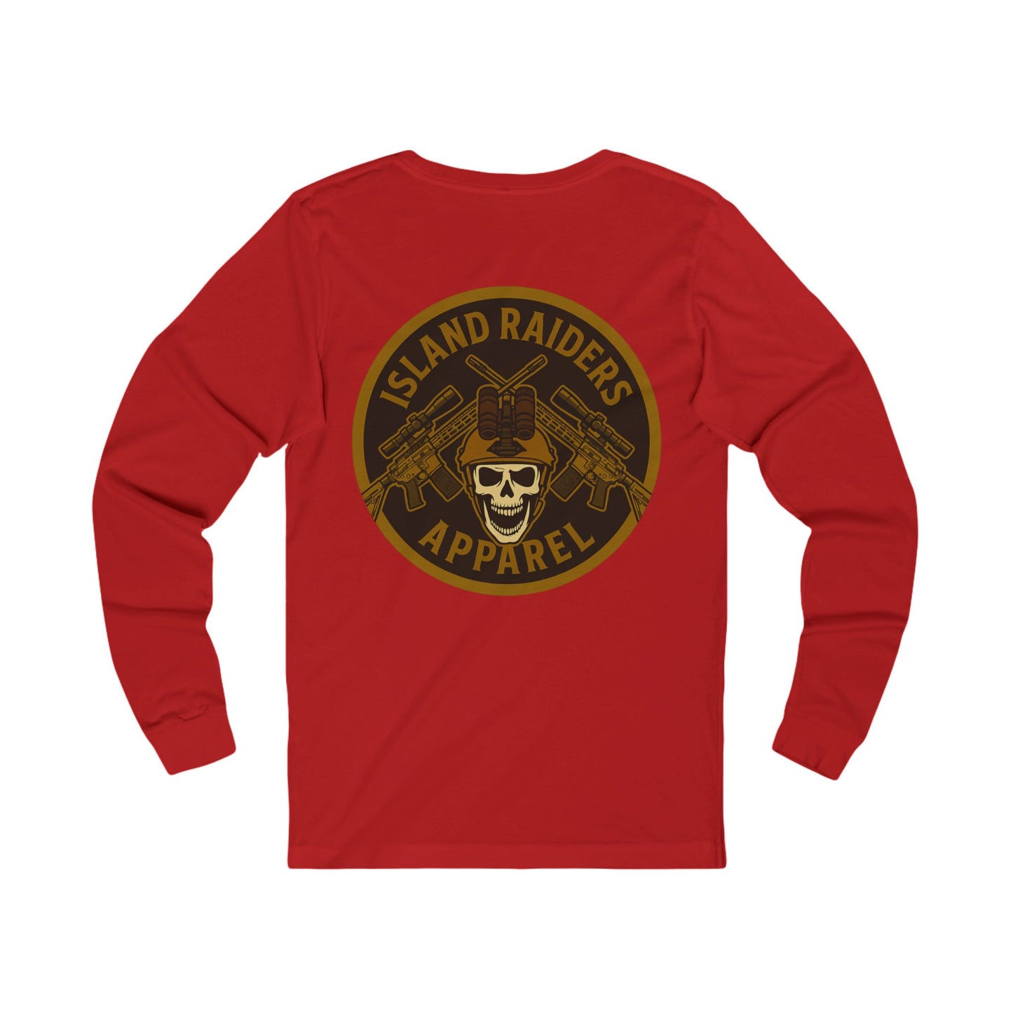 Island Raiders Logo Long Sleeve Tee