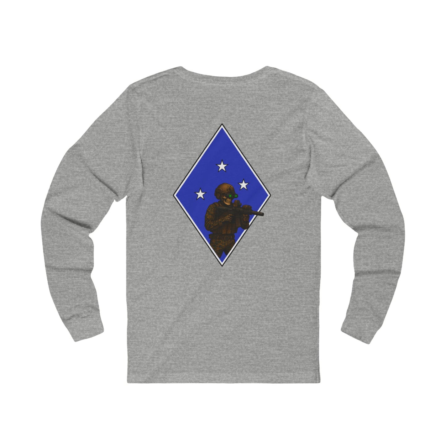 Blue Diamond Tactical Skeleton Long Sleeve Tee