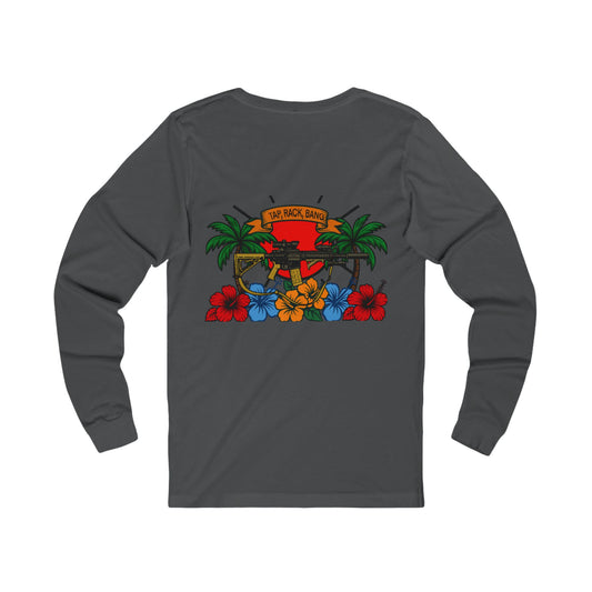 Long Sleeve Tee - Tap, Rack, Bang -
