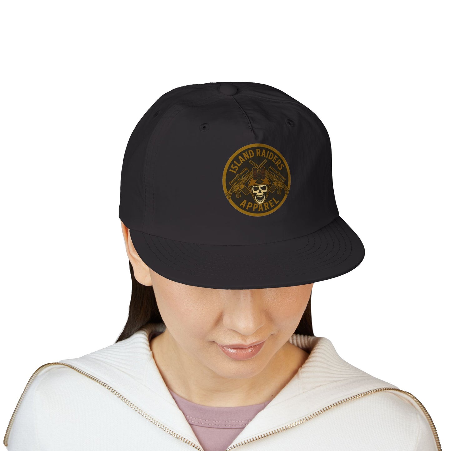 Island Raiders Surf Cap - Cool Beach Hat, Outdoors Adventure Gear, Gift for Surfers, Casual Style Cap, Summer Fun Accessory