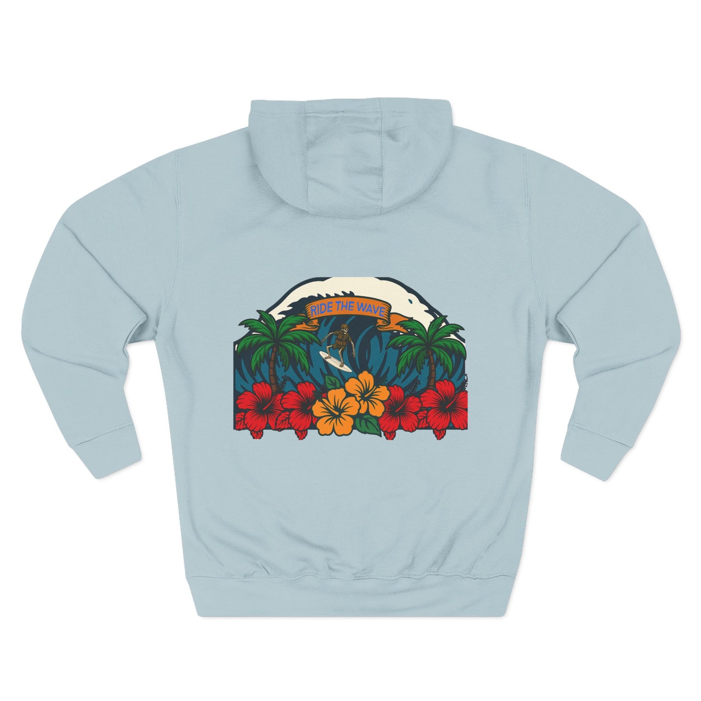 Fleece Hoodie - Ride The Wave