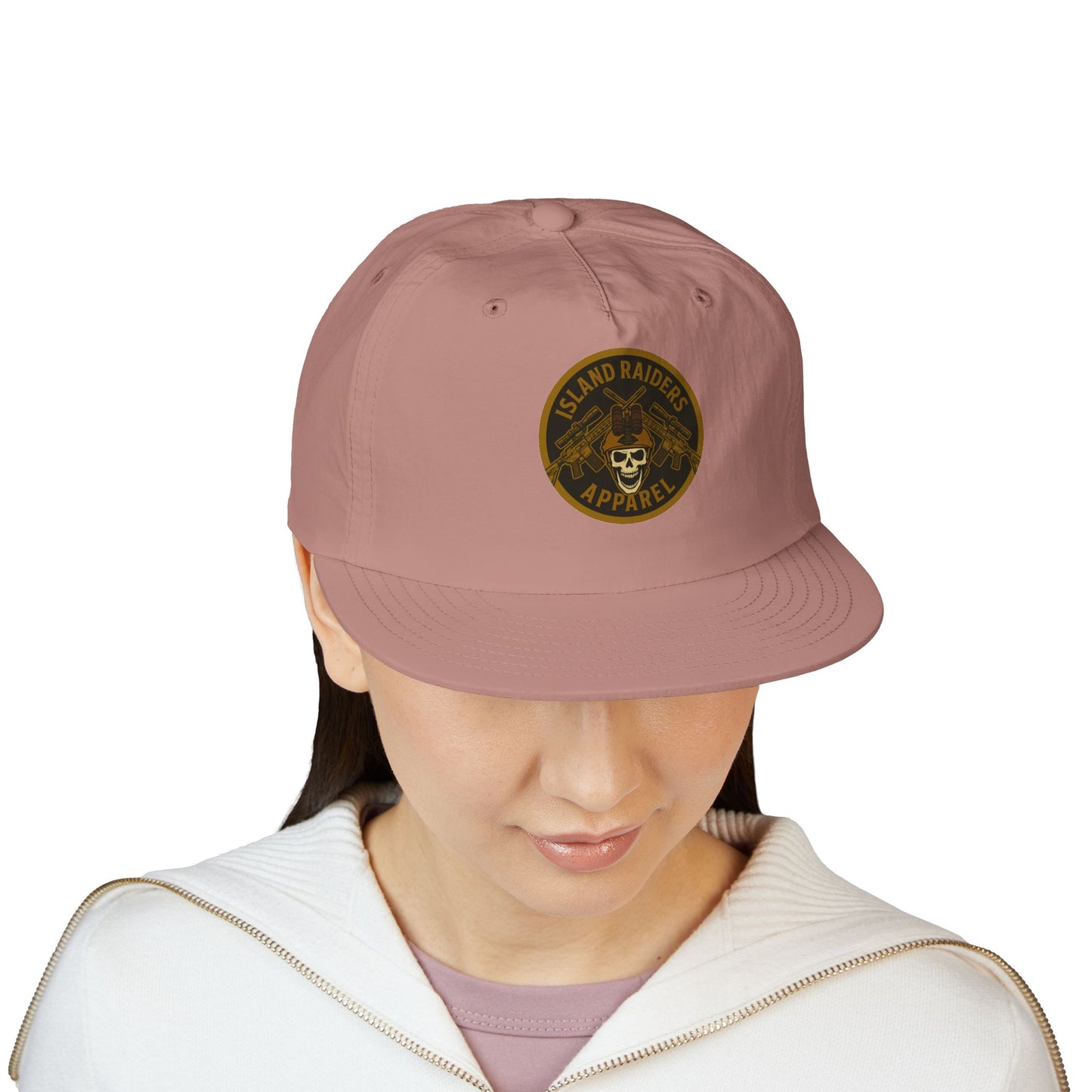 Island Raiders Surf Cap - Cool Beach Hat, Outdoors Adventure Gear, Gift for Surfers, Casual Style Cap, Summer Fun Accessory