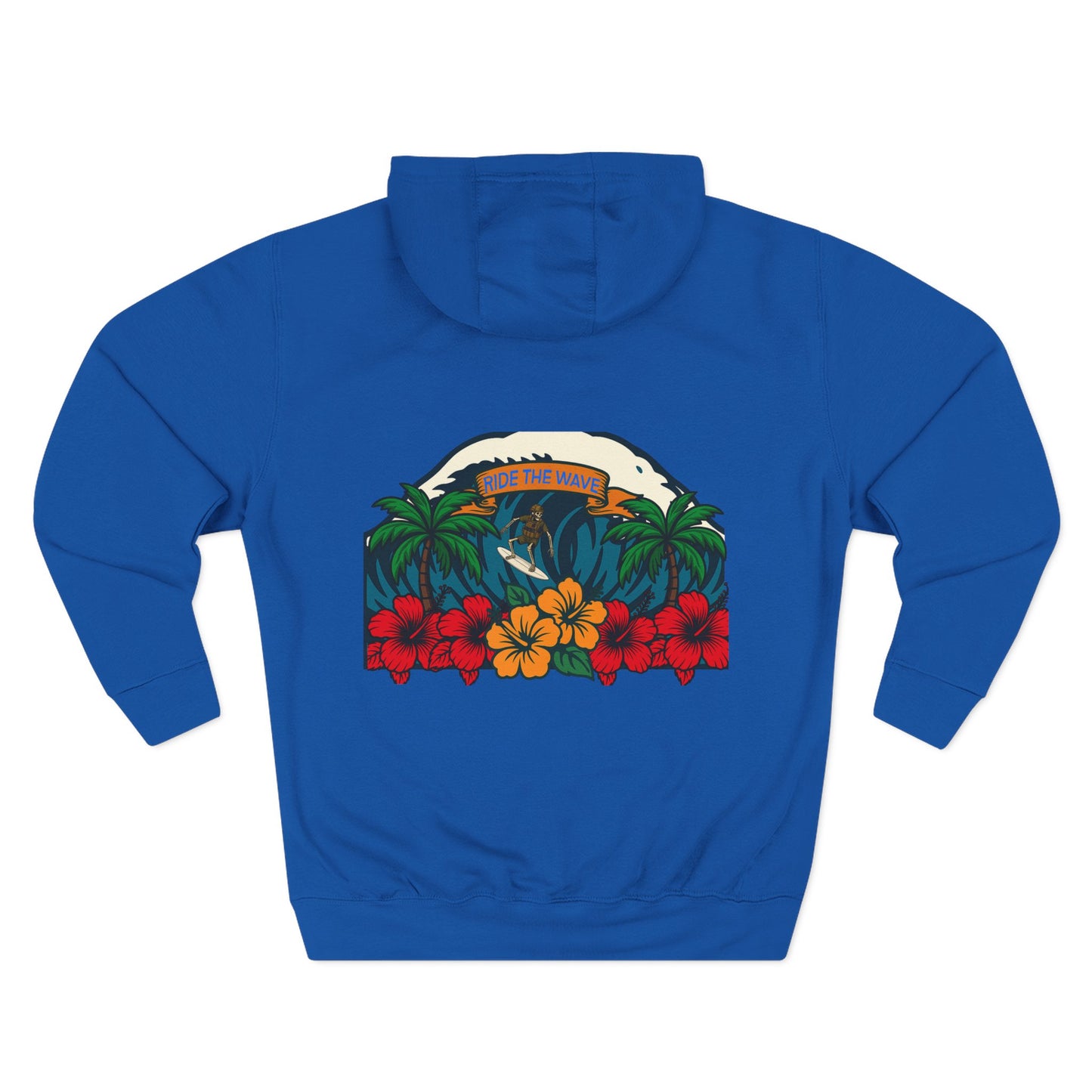 Fleece Hoodie - Ride The Wave
