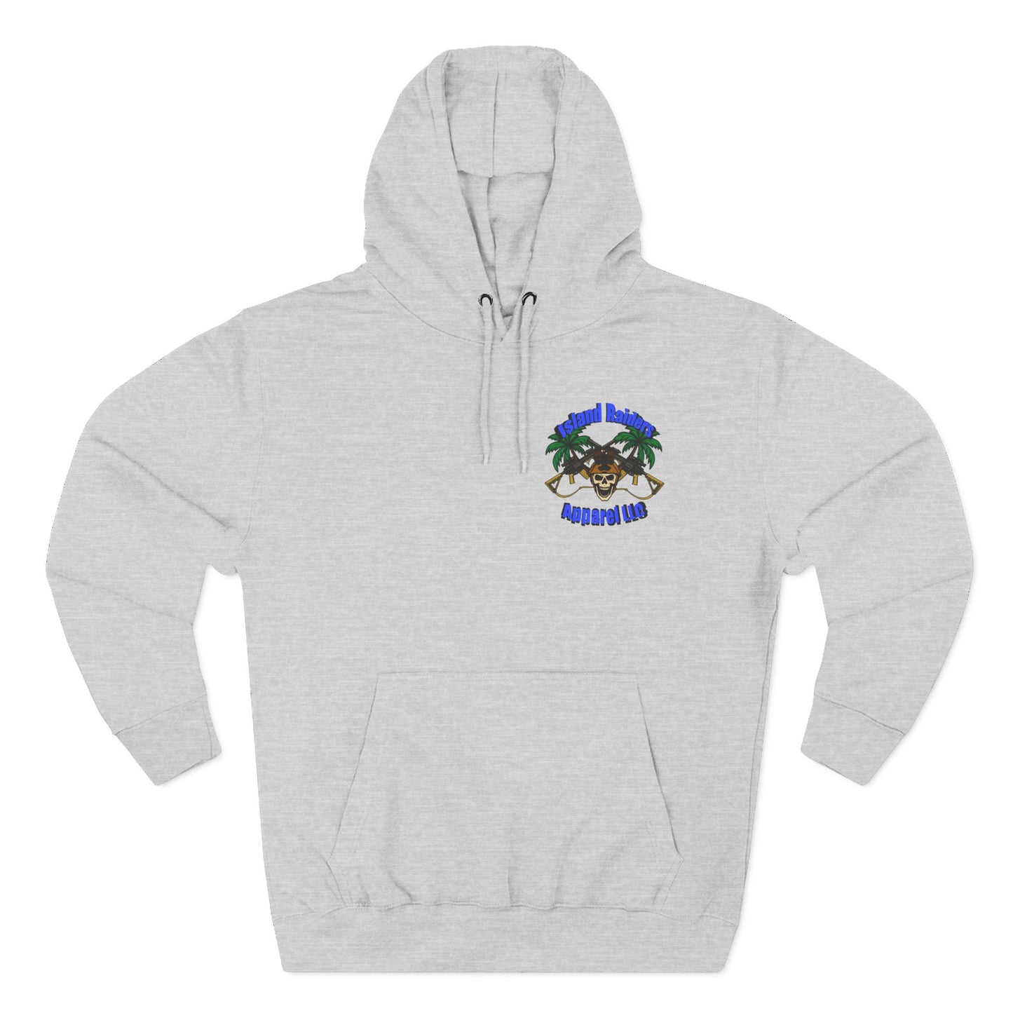 Fleece Hoodie - Tactical Skeleton Blue Diamond Military Inspired