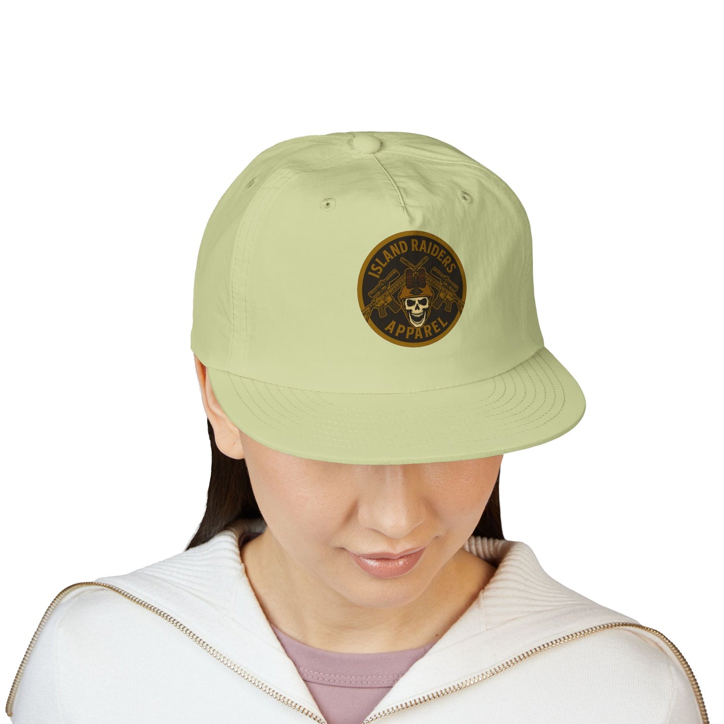 Island Raiders Surf Cap - Cool Beach Hat, Outdoors Adventure Gear, Gift for Surfers, Casual Style Cap, Summer Fun Accessory